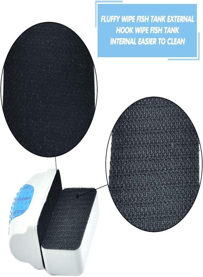 VAYINATO® 2 in 1 Aquarium Fish Tank Clean Kit, Magnet Aquarium Cleaner Scrubber Clean Brush with Double-Sided Aquarium Fish Tank Algae Cleaning Brush (Green) for Glass Aquariums by Petzlifeworld - Image 5